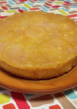 超簡単☆梨レモンカラメルケーキです♪♪♪-レシピのメイン写真