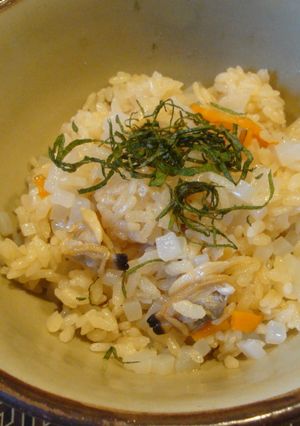 糖質オフ・あさりご飯（低糖質）-レシピのメイン写真