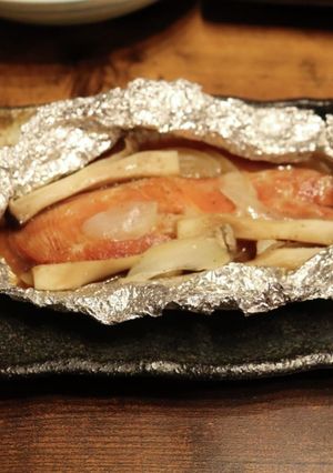 簡単！からすかれい味醂干しのホイル焼き-レシピのメイン写真