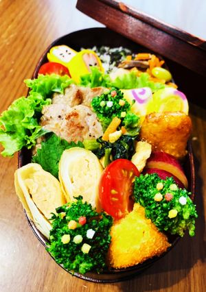 豚ロースのペッパーグリルわっぱ弁当♡-レシピのメイン写真