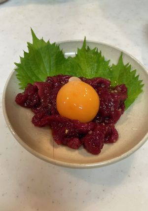 簡単！＊馬刺しのユッケ-レシピのメイン写真