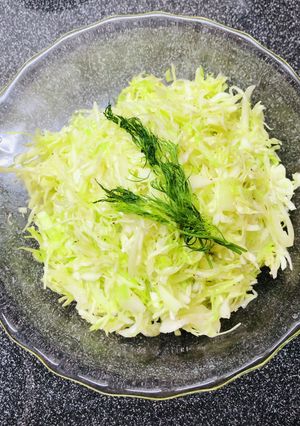 キャベツ大量消費 『我が家のサラダ』-レシピのメイン写真