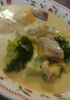 ♪チキンのカレー風味シチュー♪-レシピのメイン写真