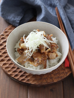 わさびごま豚丼-レシピのメイン写真