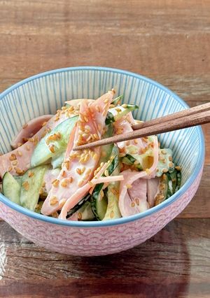 【楽めし】ハムきゅうり-レシピのメイン写真