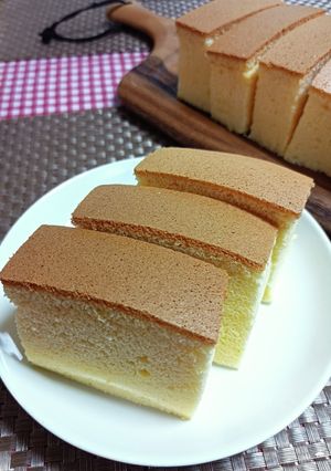 ★糖質オフ!甘さ控えめ＊台湾カステラ＊♪-レシピのメイン写真
