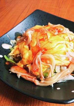 天津飯ならぬ！天津キャベツ！-レシピのメイン写真