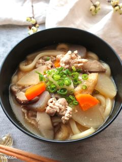 けんちん煮込みうどん-レシピのメイン写真