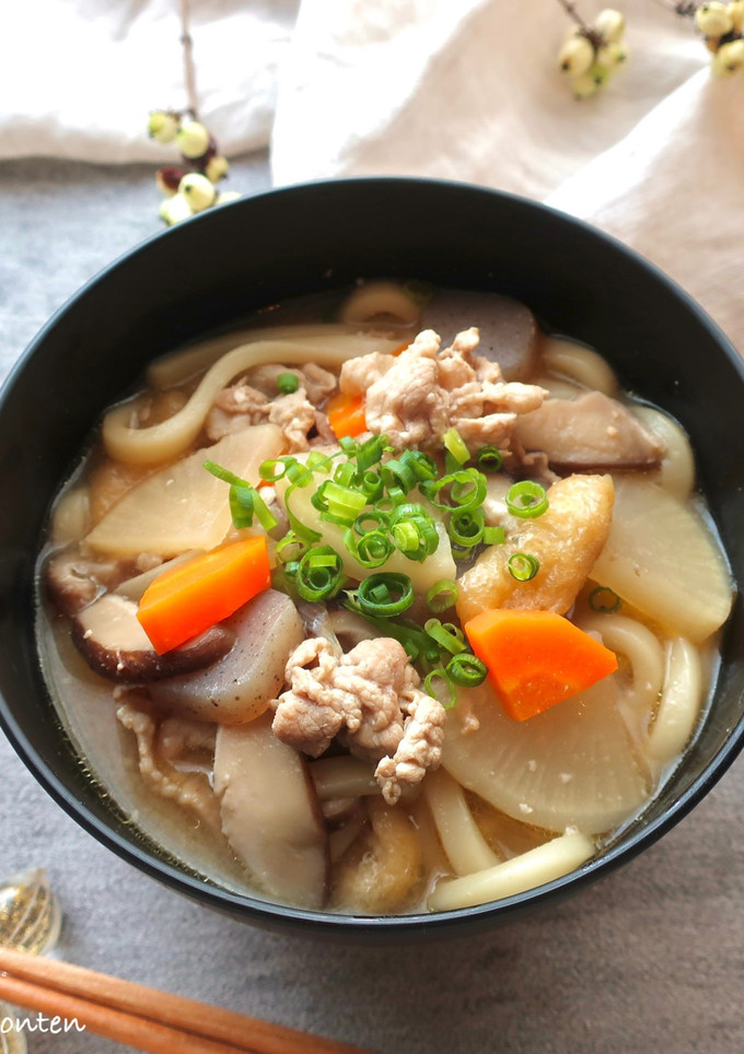 けんちん煮込みうどん-レシピのメイン写真