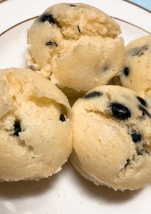 黒豆蒸しパン　離乳食にも☆-レシピのメイン写真