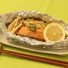 調理楽々！簡単☆きのこと鮭のホイル焼き-レシピのメイン写真