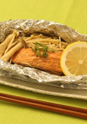 調理楽々！簡単☆きのこと鮭のホイル焼き-レシピのメイン写真