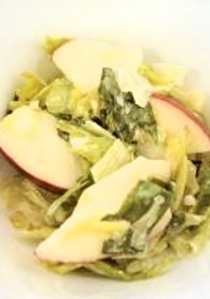 レタスとリンゴのサラダ-レシピのメイン写真