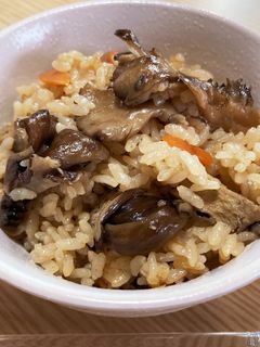 舞茸の炊き込みご飯♡-レシピのメイン写真