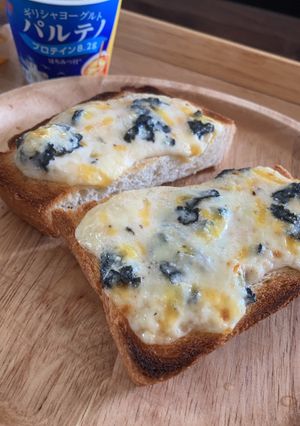 明太子トースト-レシピのメイン写真