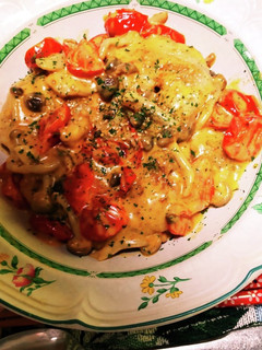 手羽先とミニトマトのクリーム煮-レシピのメイン写真
