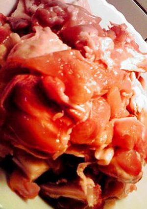 ★骨付き鶏モモからお肉を取る方法★-レシピのメイン写真