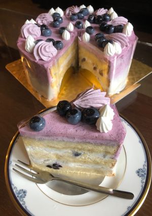 ブルーベリーケーキ-レシピのメイン写真