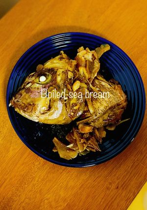 炊飯器で簡単！鯛のあら煮-レシピのメイン写真