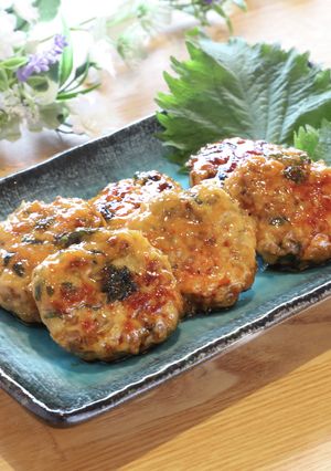 ごぼうと大葉のつくね-レシピのメイン写真