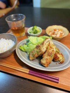 ポテサラちくわの磯辺揚げ-レシピのメイン写真