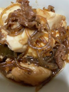 すき焼きの次の日の肉豆腐-レシピのメイン写真