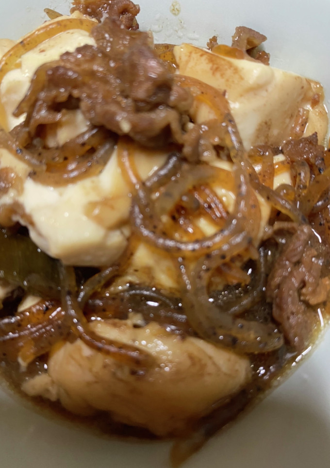 すき焼きの次の日の肉豆腐-レシピのメイン写真