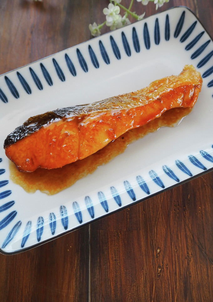 10分レシピ！鮭の照焼き柚子こしょう風味-レシピのメイン写真
