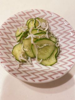 キュウリとしらすの和え物-レシピのメイン写真
