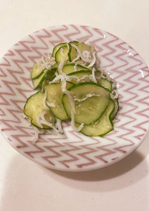 キュウリとしらすの和え物-レシピのメイン写真
