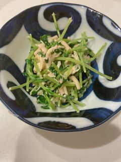 豆苗とホタテのマヨ和え-レシピのメイン写真