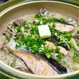 ほっこり秋鮭と舞茸の炊き込みご飯
