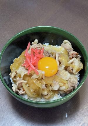 玉ねぎたっぷり豚バラ丼♪-レシピのメイン写真