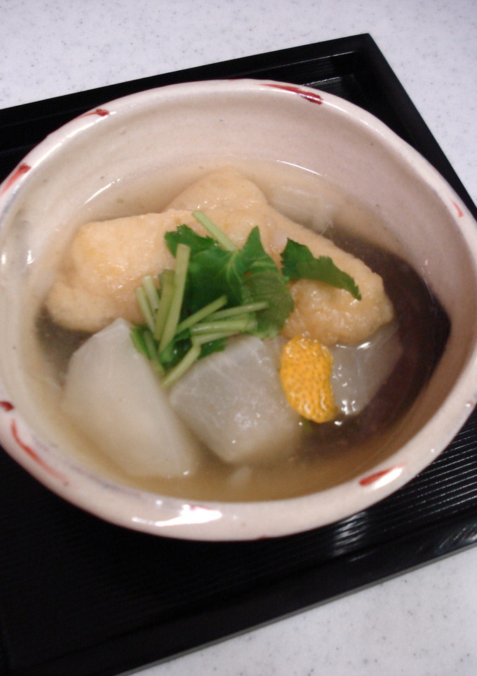 かぶと油揚げの柚子胡椒煮-レシピのメイン写真