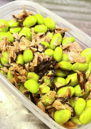 枝豆のツナ昆布和え-レシピのメイン写真