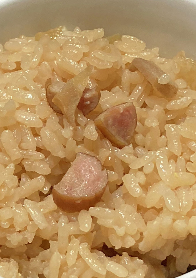 冷凍保存も美味しい　冬瓜の炊き込みご飯-レシピのメイン写真