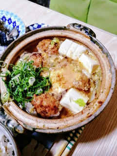 おやぢ的 コンソメたこ焼き豆腐鍋-レシピのメイン写真
