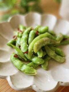 枝豆ペペロンチーノ-レシピのメイン写真