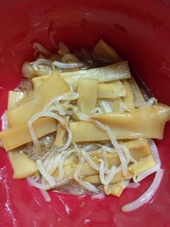 おつまみに!メンマともやし-レシピのメイン写真