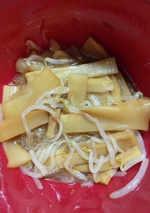 おつまみに!メンマともやし-レシピのメイン写真