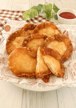包まず簡単★ポテトサラダの揚げ餃子-レシピのメイン写真