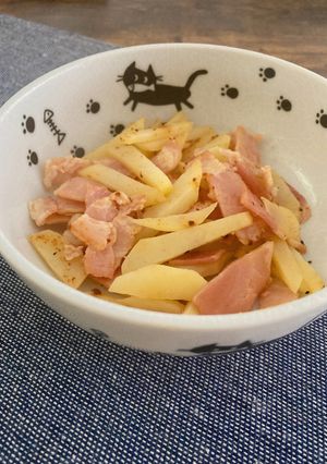 【お弁当】じゃがいものコンソメ炒め-レシピのメイン写真