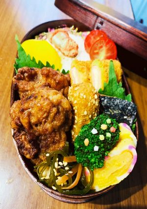 からあげ弁当♡-レシピのメイン写真