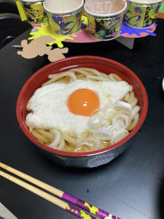 大和芋で!とろとろ美味しい山かけうどん-レシピのメイン写真