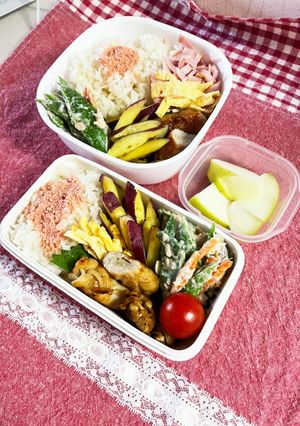 20220915娘ちゃんのお弁当-レシピのメイン写真
