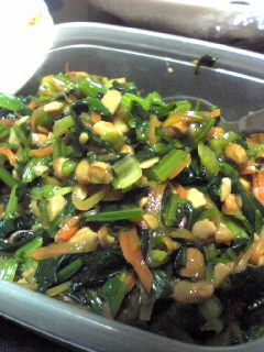 京菜とにんじんの納豆和え-レシピのメイン写真