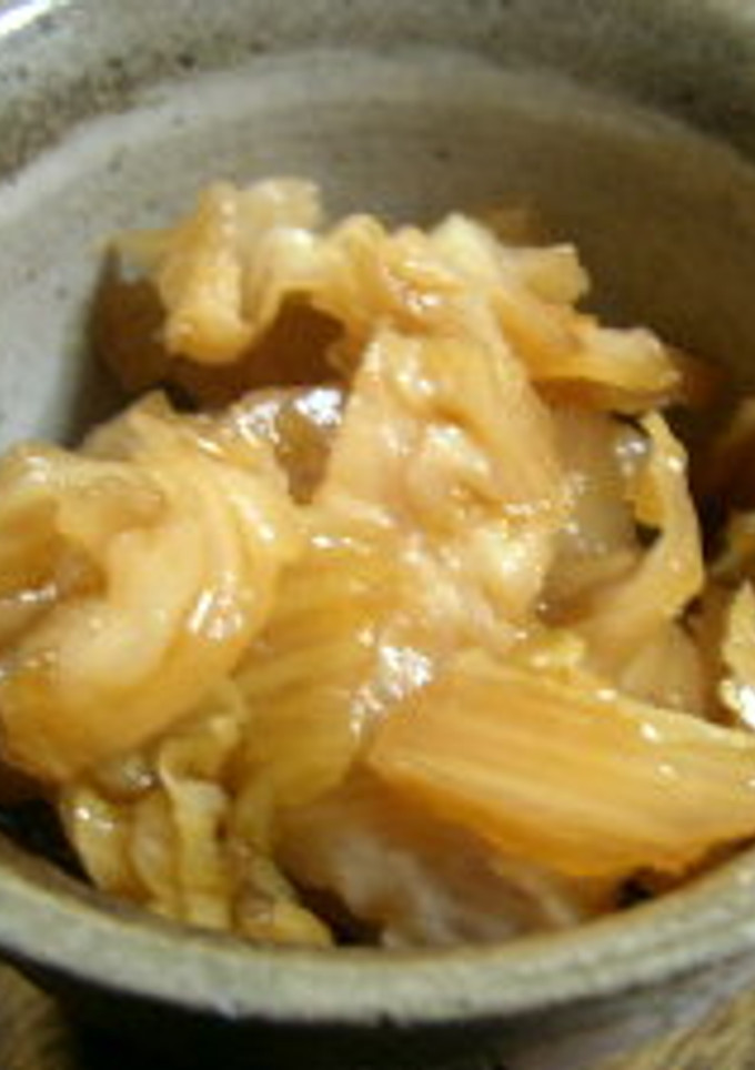 焼肉のタレで簡単、白菜の煮物。-レシピのメイン写真