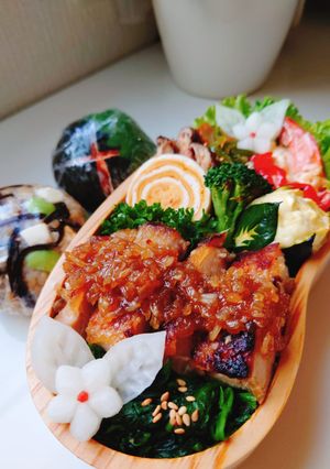 女子学生のお弁当（2022.9.15）-レシピのメイン写真