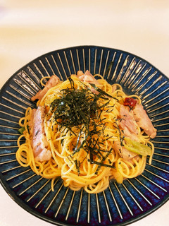 塩豚とネギのペペロンチーノ-レシピのメイン写真