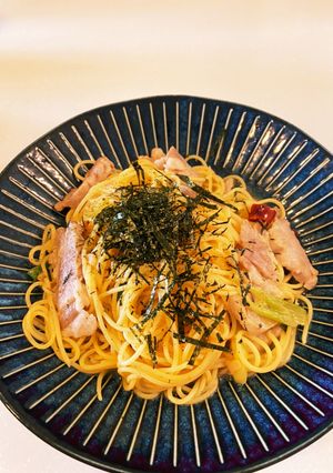 塩豚とネギのペペロンチーノ-レシピのメイン写真